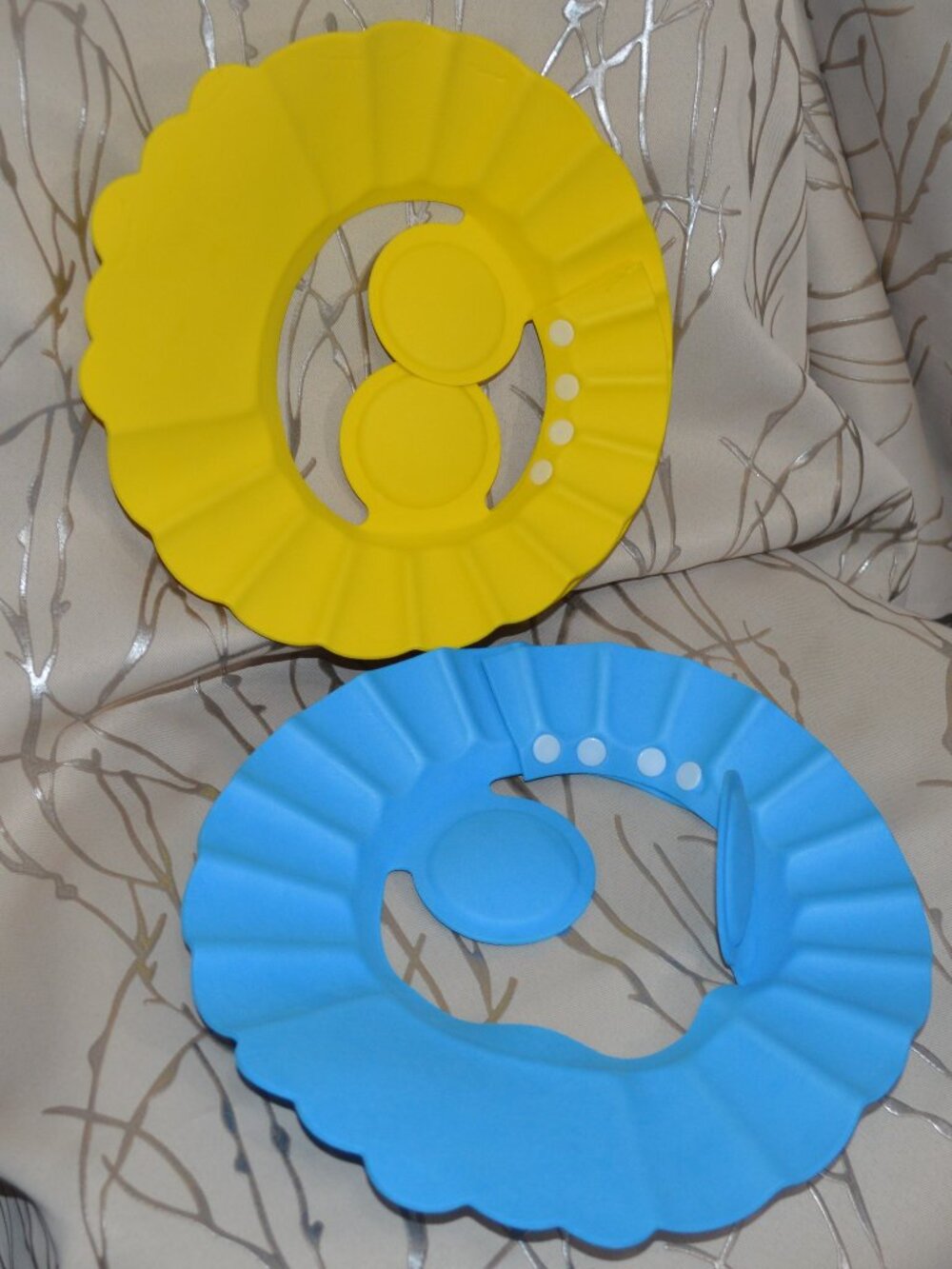 Baby Bath Visor – Blue and Yellow Eye and Face Protection